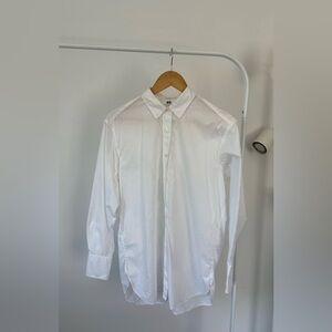 Uniqlo white shirt like new